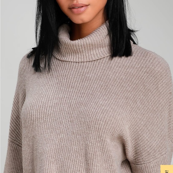 Lulus Turtleneck Sweater - Picture 4 of 4